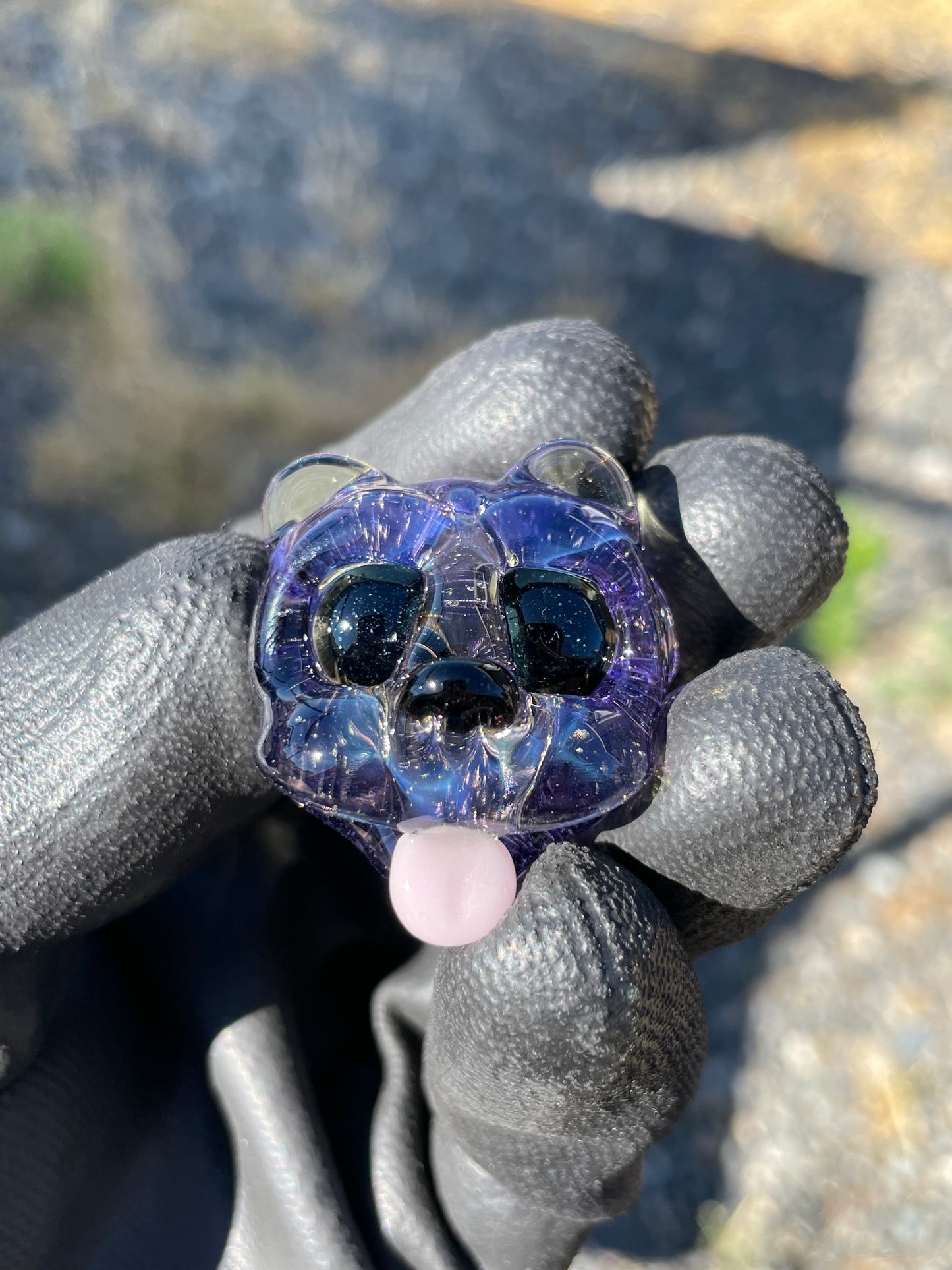 GoofBear Glass Pendants