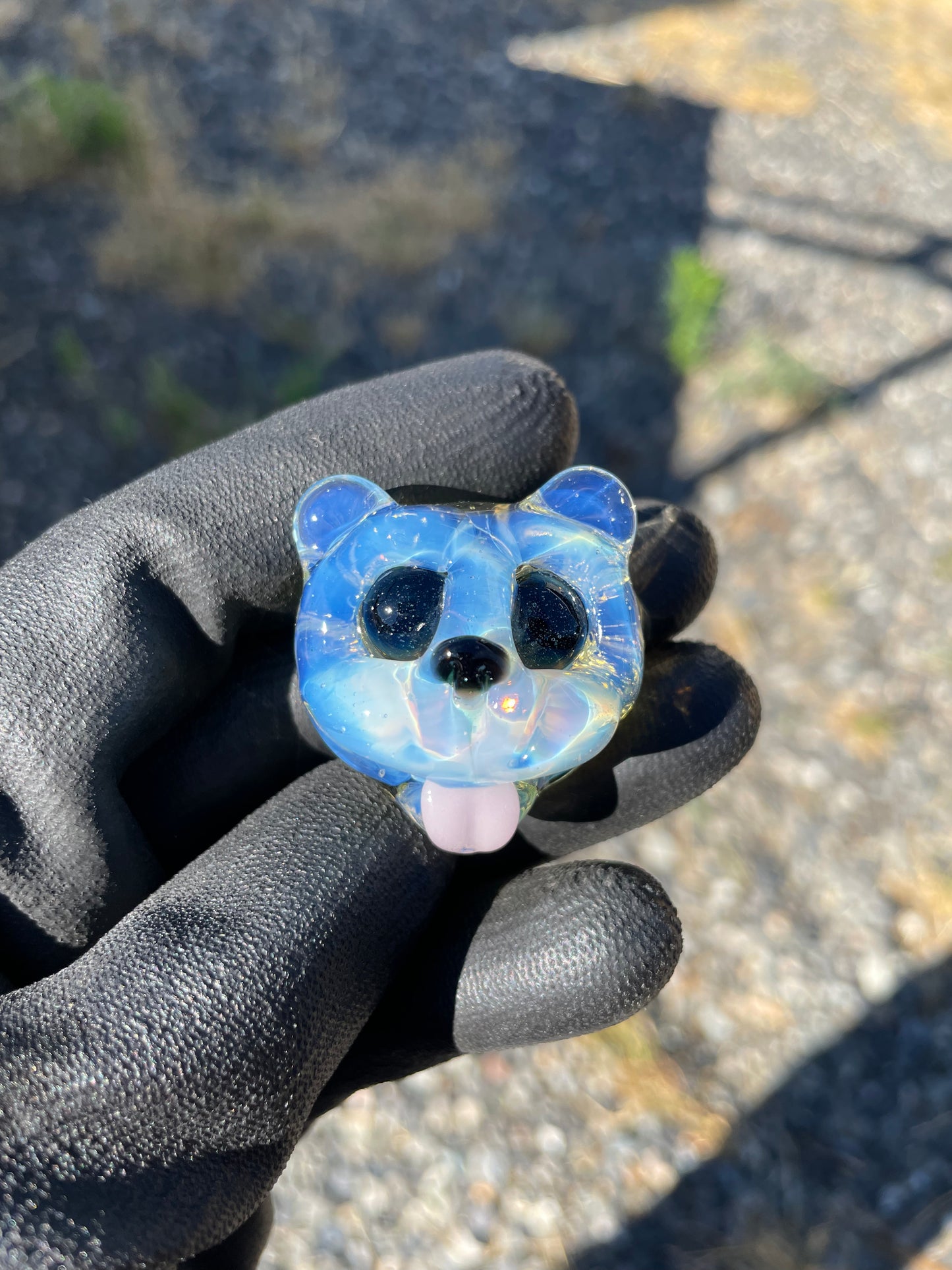 GoofBear Glass Pendants