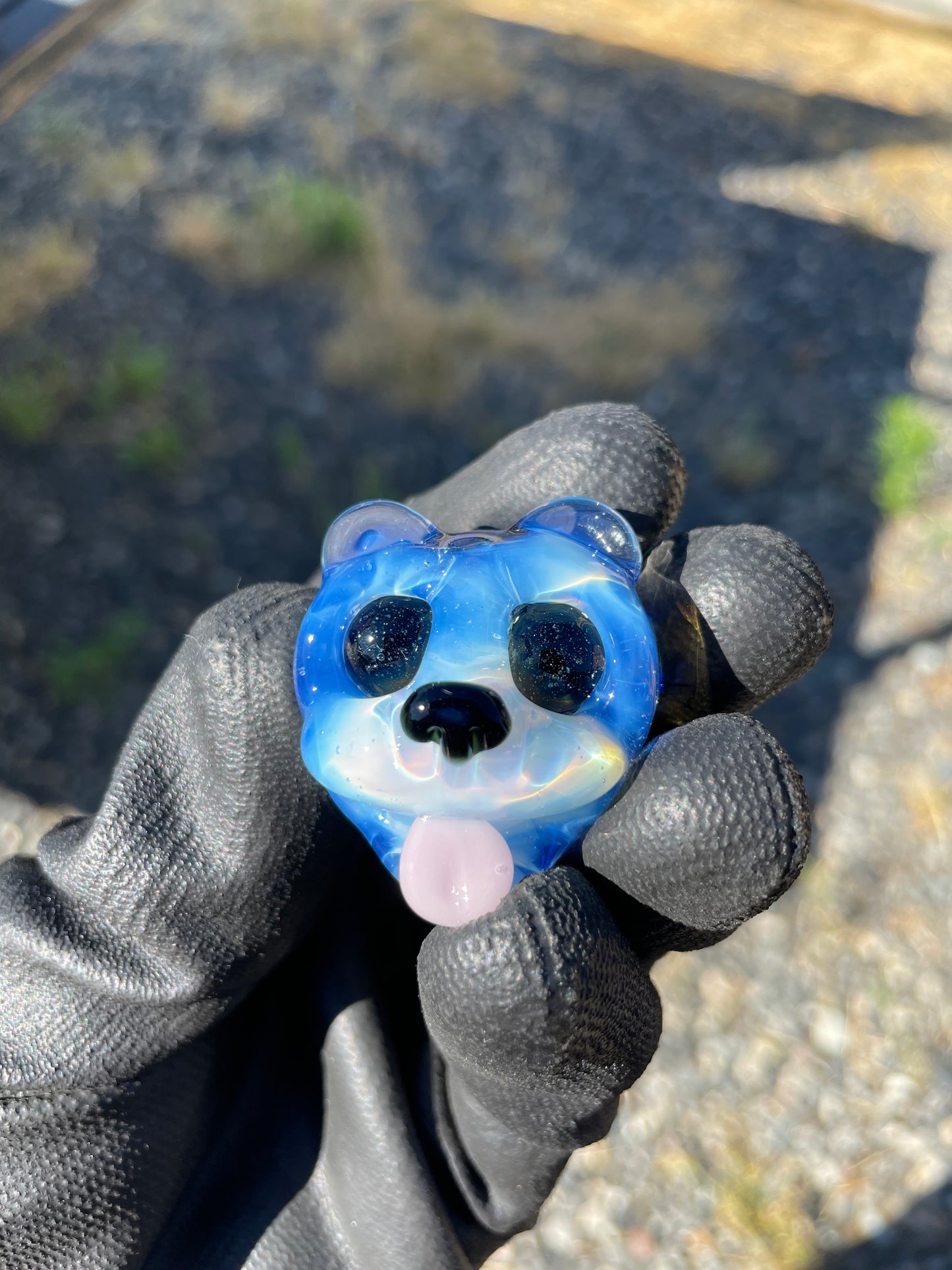 GoofBear Glass Pendants