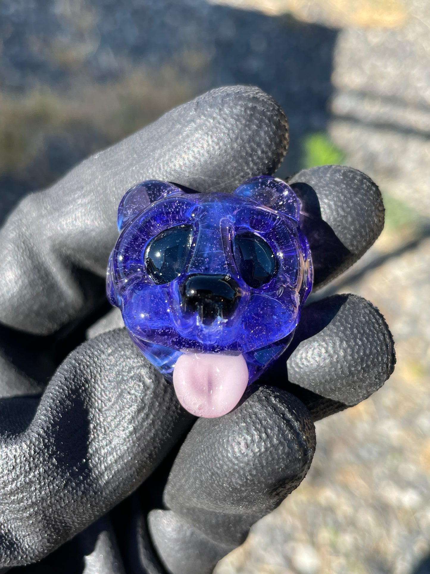 GoofBear Glass Pendants