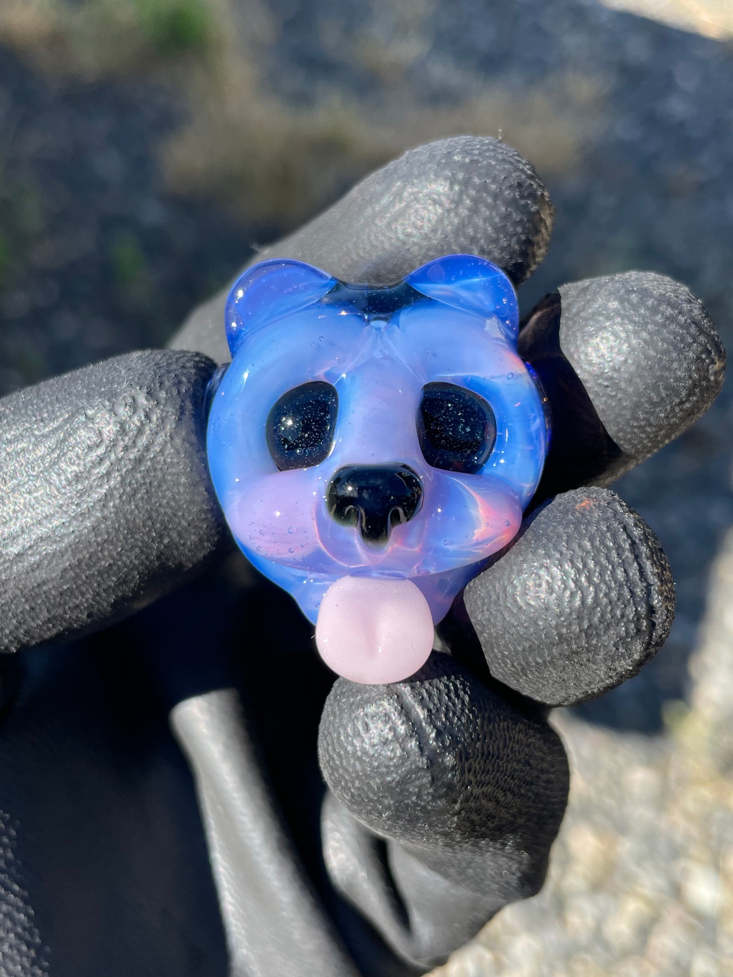 GoofBear Glass Pendants