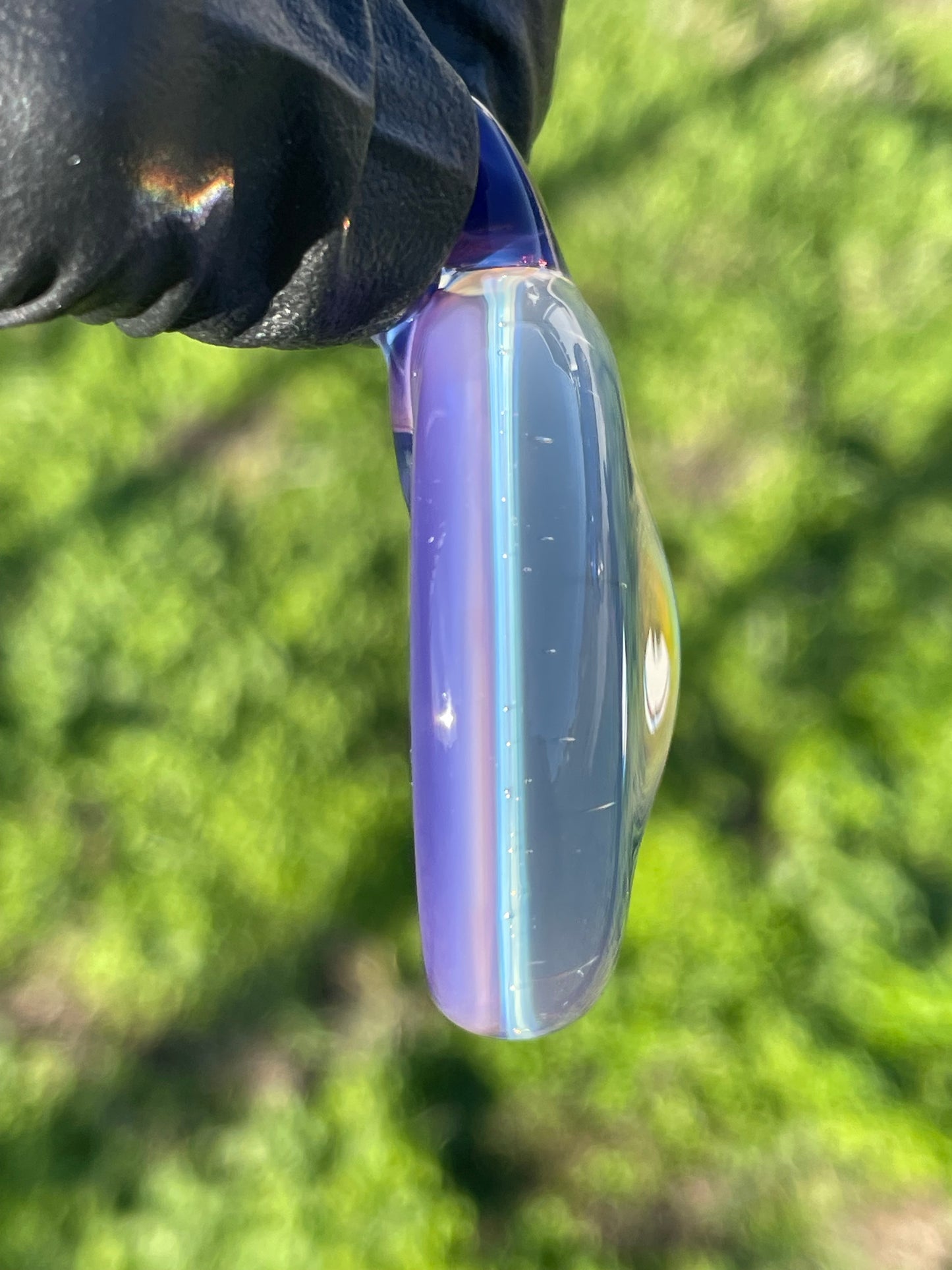 Cosmic Objekt - Silver & Gold Fumed Space/Galaxy Pendant