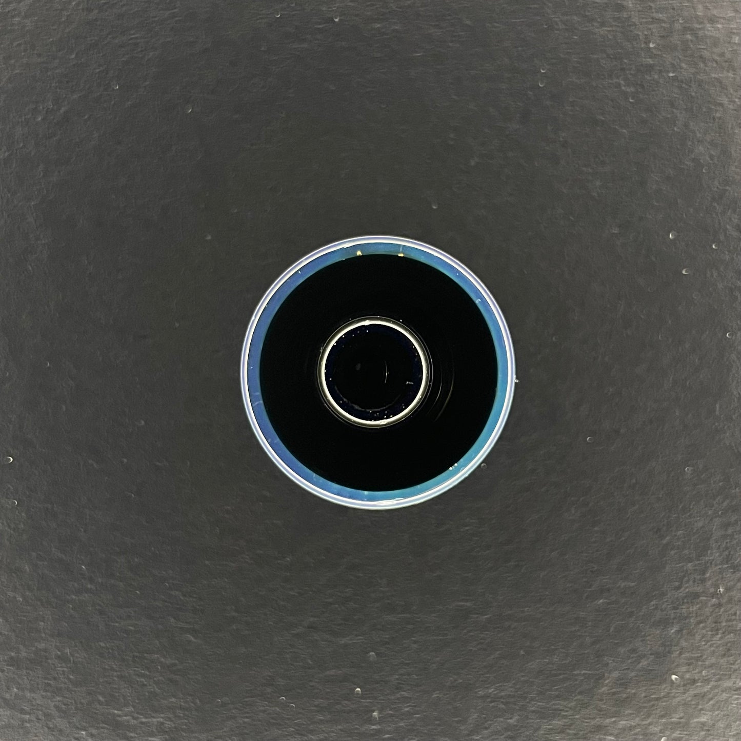 Silver Fumed Cosmic Flat Cap - Marina & Galaxy