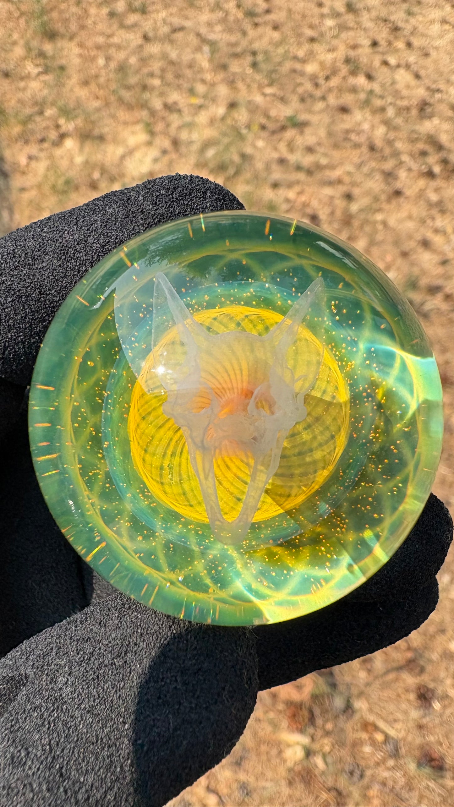 Chupacabra Skull #3 - Cosmic Object (43.6mm/1.7")