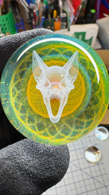 Chupacabra Skull #3 - Cosmic Object (43.6mm/1.7")