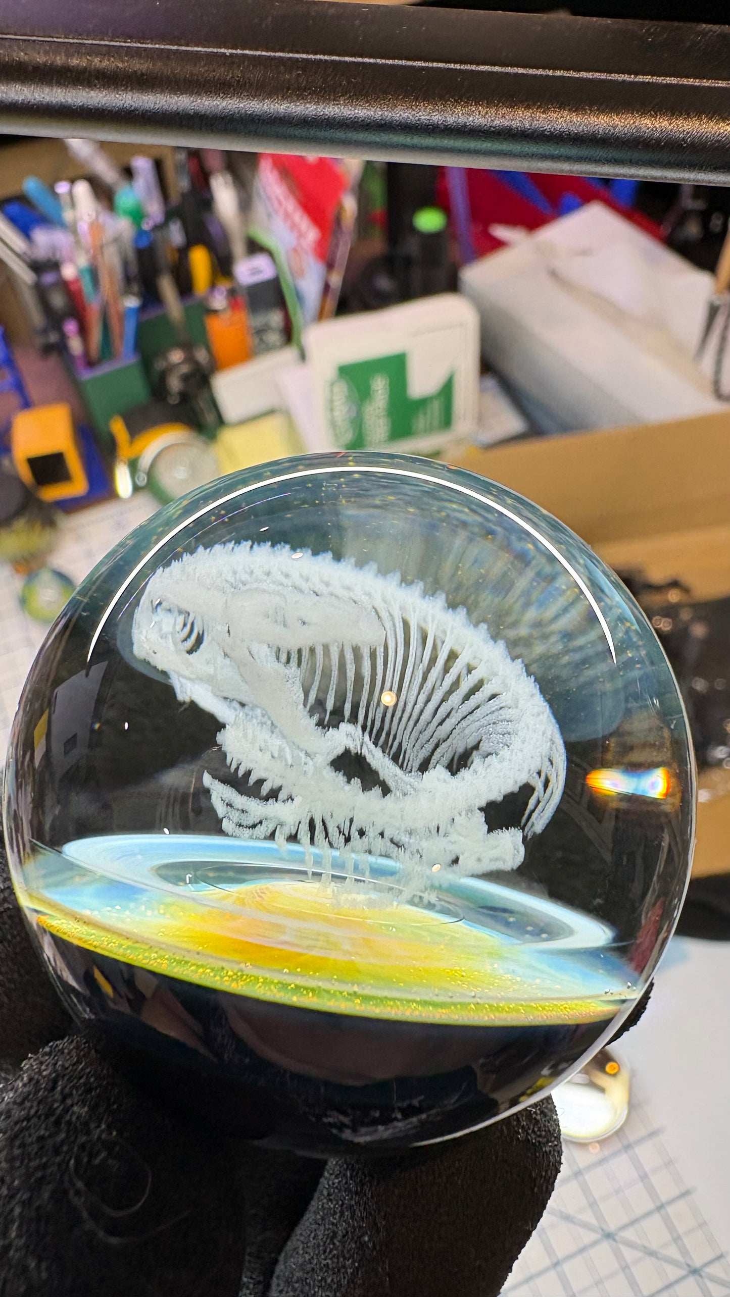 Heloderma Horridum Skeleton #1 - Cosmic Object (47mm/1.8")