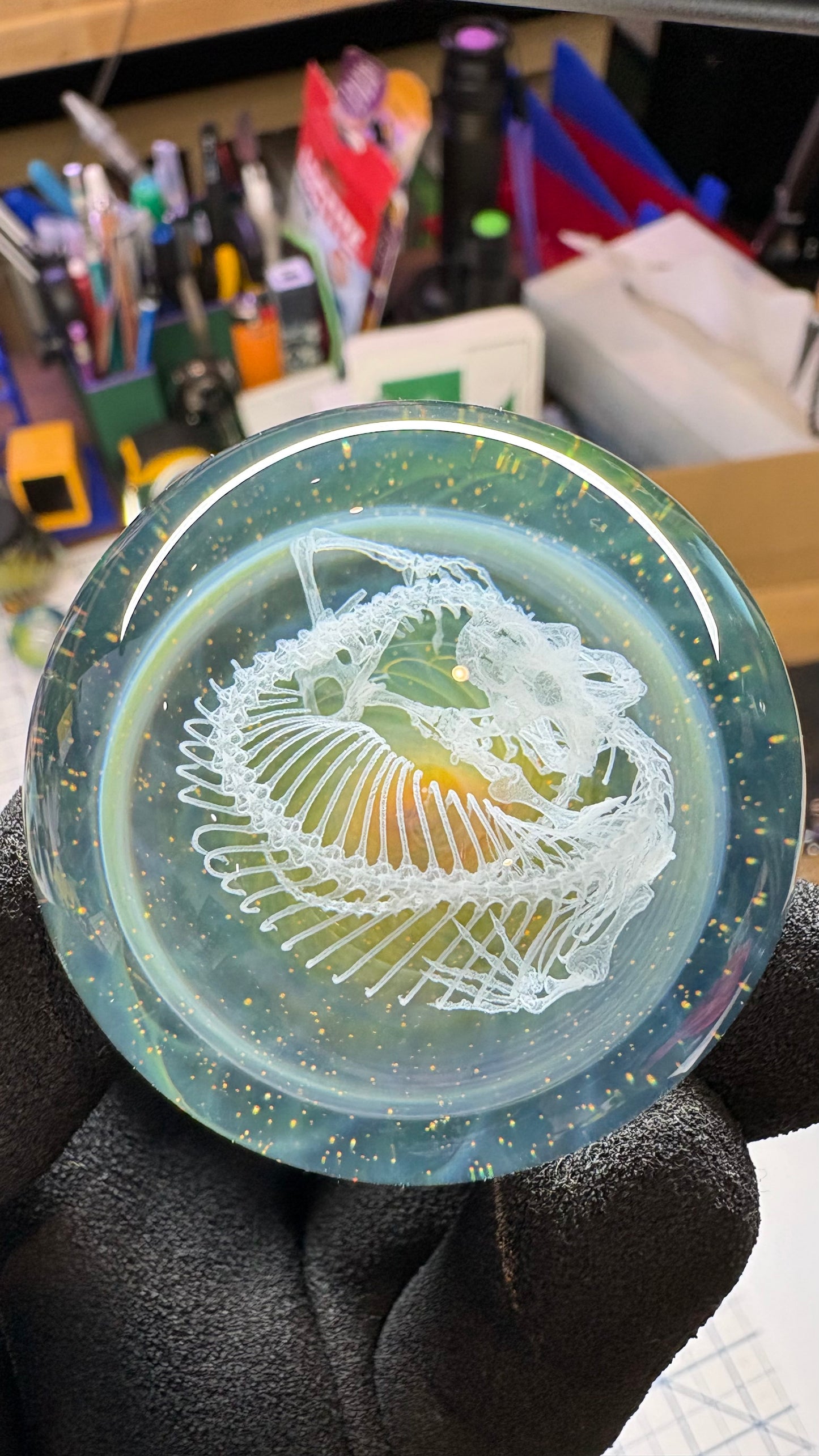 Heloderma Horridum Skeleton #1 - Cosmic Object (47mm/1.8")