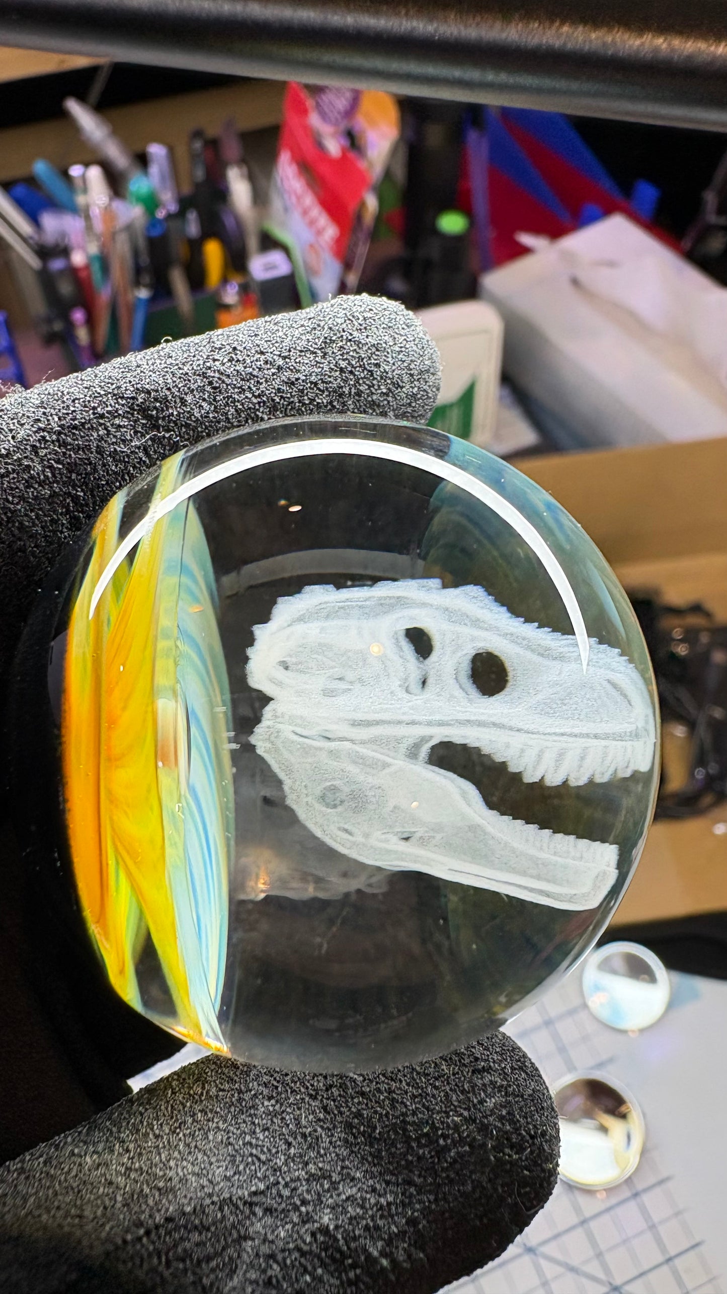 Raptor Skull #1 - Cosmic Object (45mm/1.8")