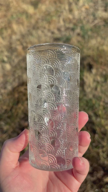 Seigaiha 8.8oz Tumbler Glass